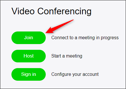 Unirse a una reunión desde un navegador web