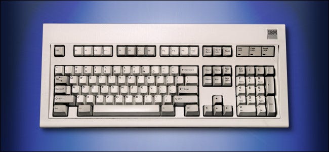 Por qué sigo usando un teclado IBM Model M de 34 años
